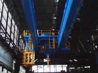 ArcelorMittal - Jeřáb s C-hákem 